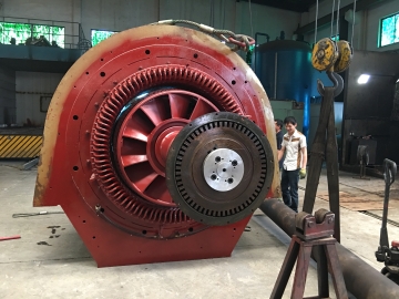 高壓電機(jī)?，F(xiàn)故障的現(xiàn)場(chǎng)電機(jī)檢修方法
